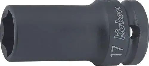 1/2" Sq. Dr. 6-Point Thin Wall Semi-Deep Impact Socket in 31mm