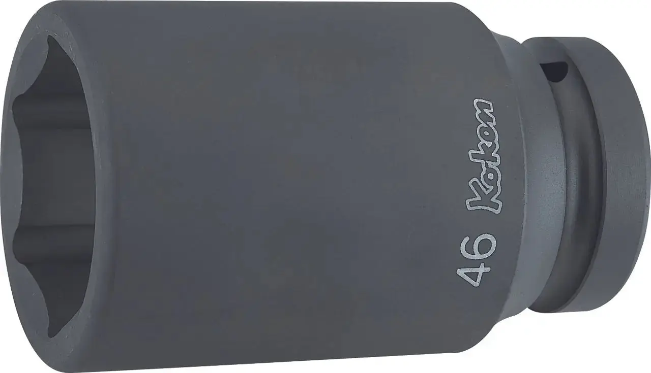 1" Sq. Dr. Deep 6-Point Thin Wall Impact Socket in 37mm