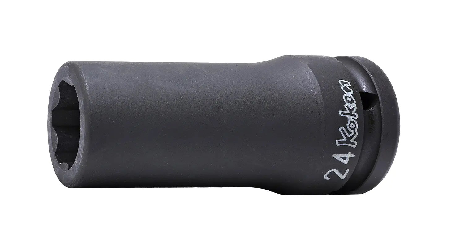 3/4 Sq. Dr. Socket 24mm Surface Drive Length 100mm