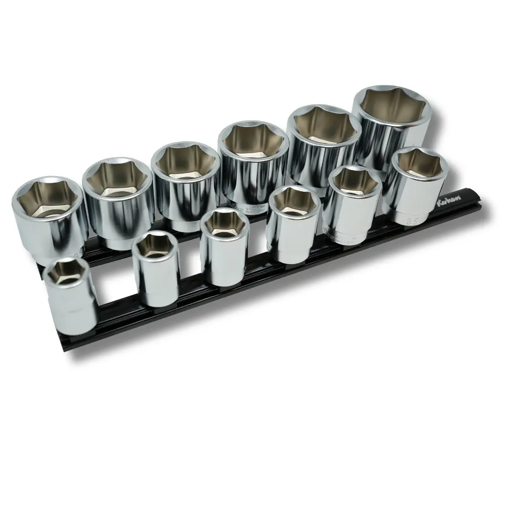 3/4" Sq. Drive Chrome Metric Socket Set - 12 Pieces