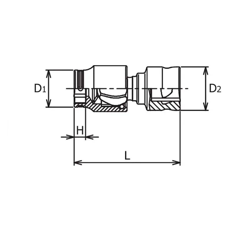 3/8 Sq. Dr. Z-series Universal NUT GRIP® Socket 12mm - Image 2