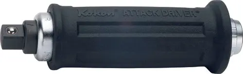 1/2 Sq. Dr. Attack Driver Length 163mm Rubber Grip