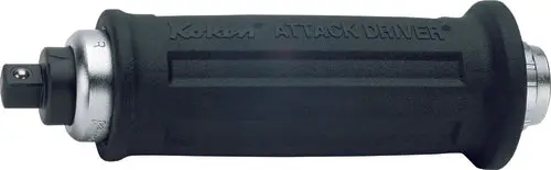 3/8 Sq. Dr. Attack Driver Length 159mm Rubber Grip