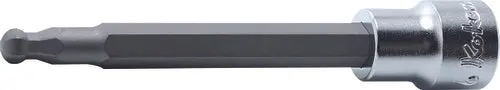 3/8 Sq. Dr. Bit Socket 10mm Ballpoint Hex Length 62mm