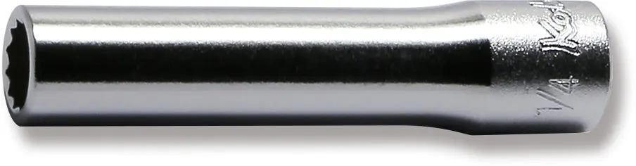 1/4 Sq. Dr. Socket 1/4 12 point Length 50mm
