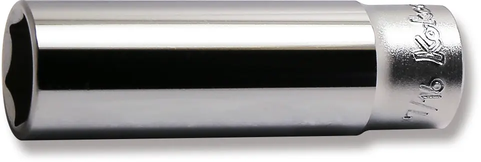 1/4 Sq. Dr. Socket 7/16 6 point Length 50mm