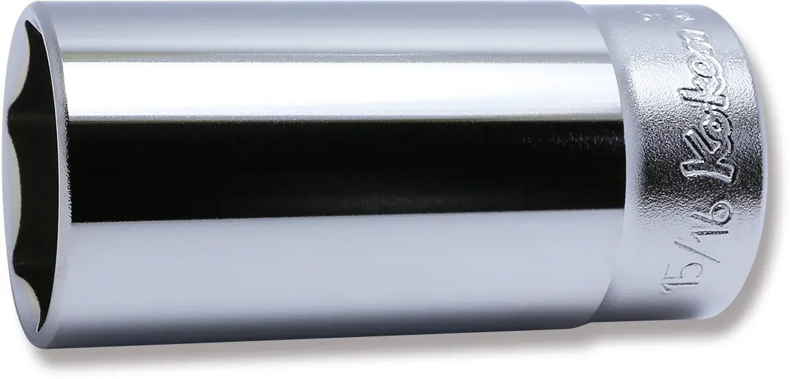 3/8 Sq. Dr. Socket 15/16 6 point Length 65mm