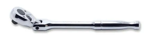 1/4 Sq. Dr. Ratchet Handle 20 teeth Length 161mm Flexible Head Polished Handle