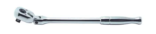 3/8 Sq. Dr. Ratchet Handle  24 teeth Flexible Head Length 265mm  Polished Handle