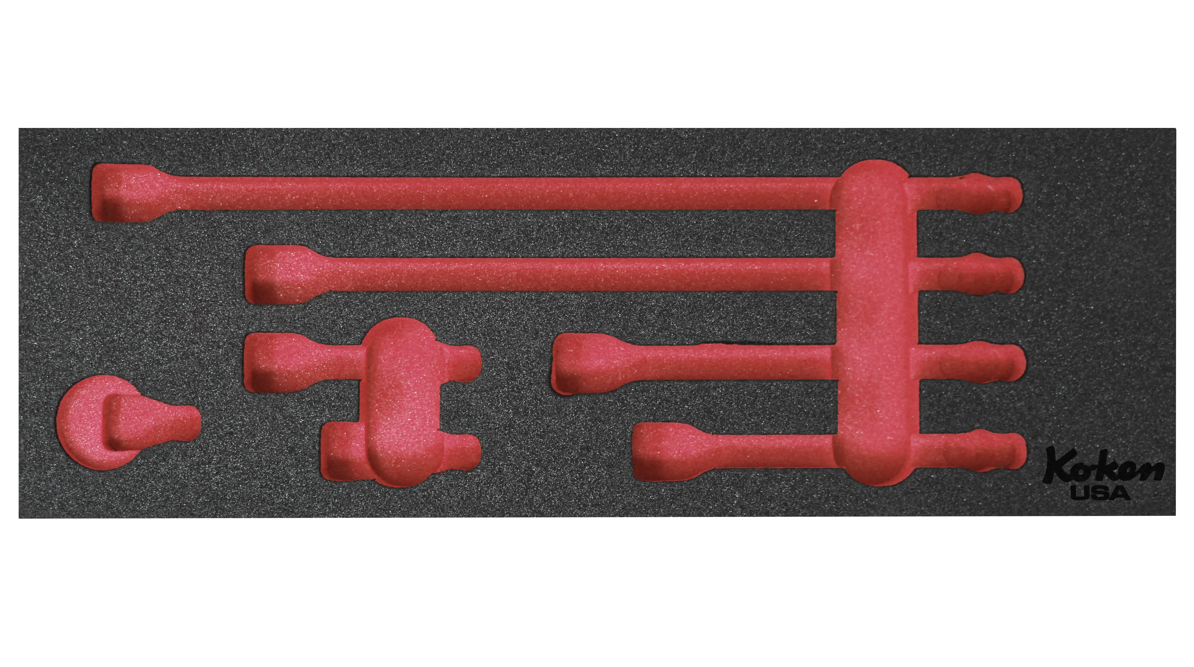 FOAM ONLY for 3/8" Sq Dr Extension Bar Set