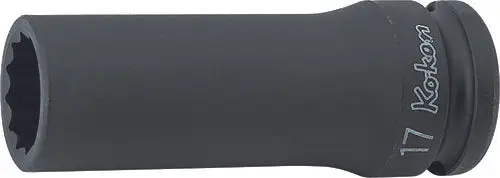 1/2 Sq. Dr. Socket  20mm 12 point Length 80mm