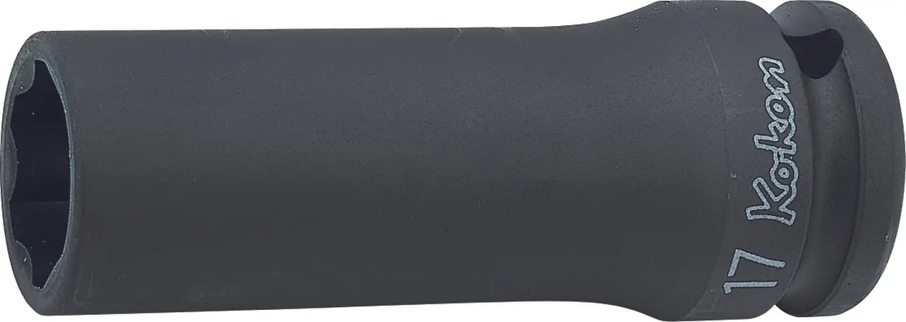 1/2 Sq. Dr. Socket  8mm 12 point Length 80mm Thin walled