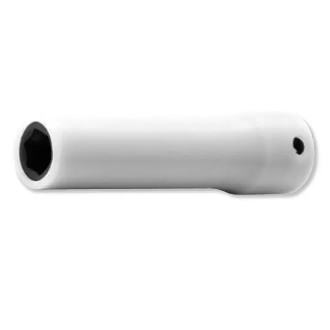 3/8 Sq. Dr. Socket with Plastic Protector 16mm 6 point Length 80mm Turnable POM cover