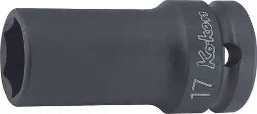 1/2 Sq. Dr. Socket 8mm 6 point Length 60mm Thin walled