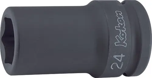 3/4 Sq. Dr. Socket 19mm 6 point Length 75mm Thin walled