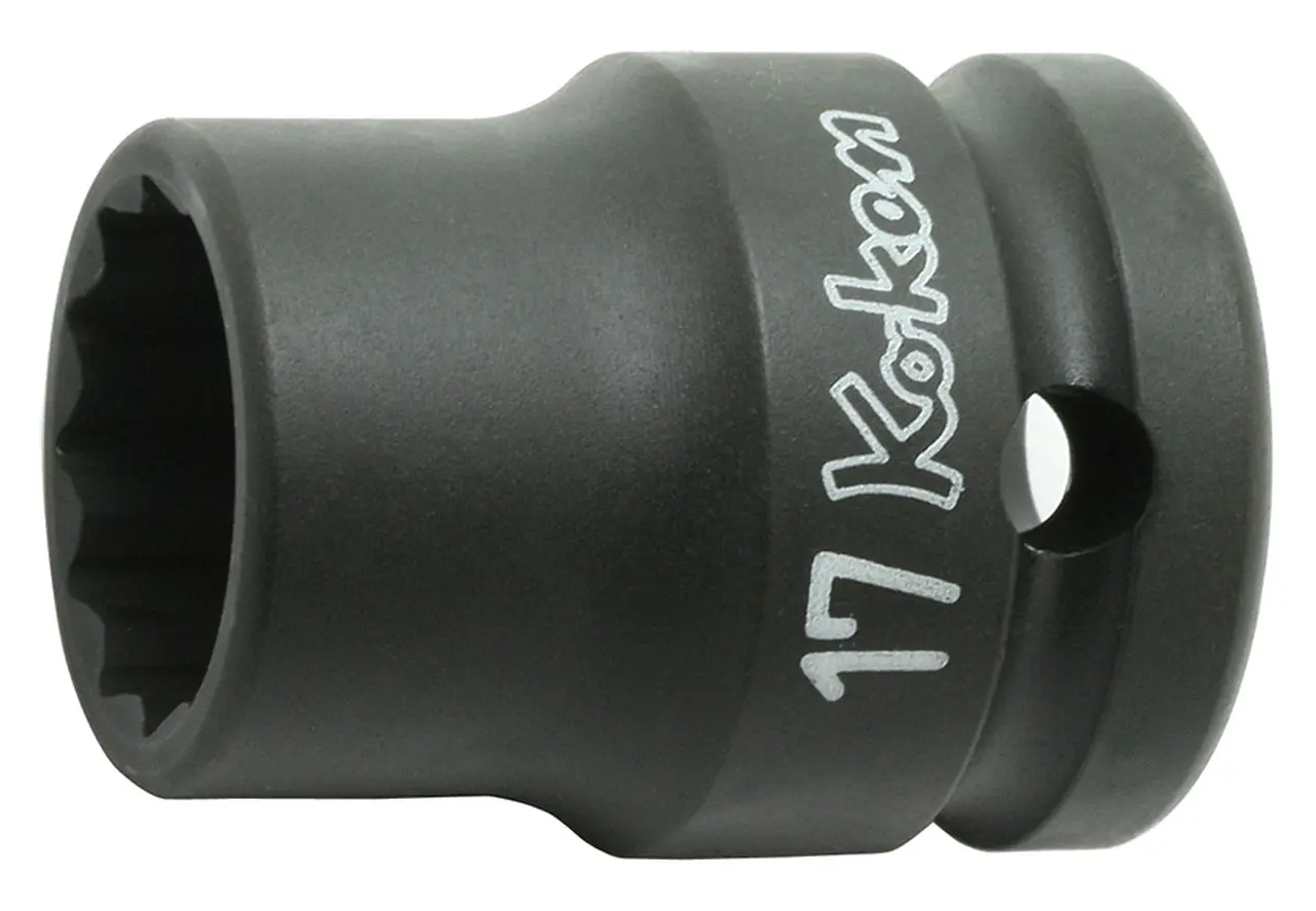 1/2 Sq. Dr. Socket 13/16 12 point Length 38mm Thin walled