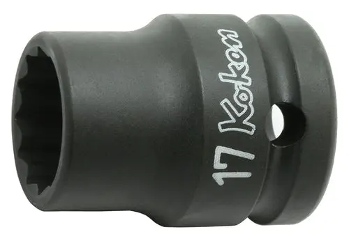 1/2 Sq. Dr. Socket  26mm 12 point Length 38mm Thin walled