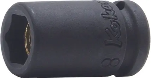 1/4 Sq. Dr. Socket 7mm 6 point Length 23mm Magnet