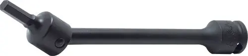 3/8 Sq. Dr. Extension Universal Bit Socket 6mm Hex Length 150mm