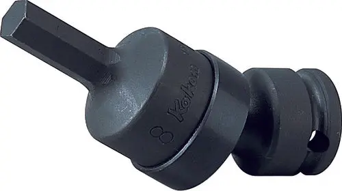 3/8 Sq. Dr. Universal Bit Socket  8mm Hex Length 74mm