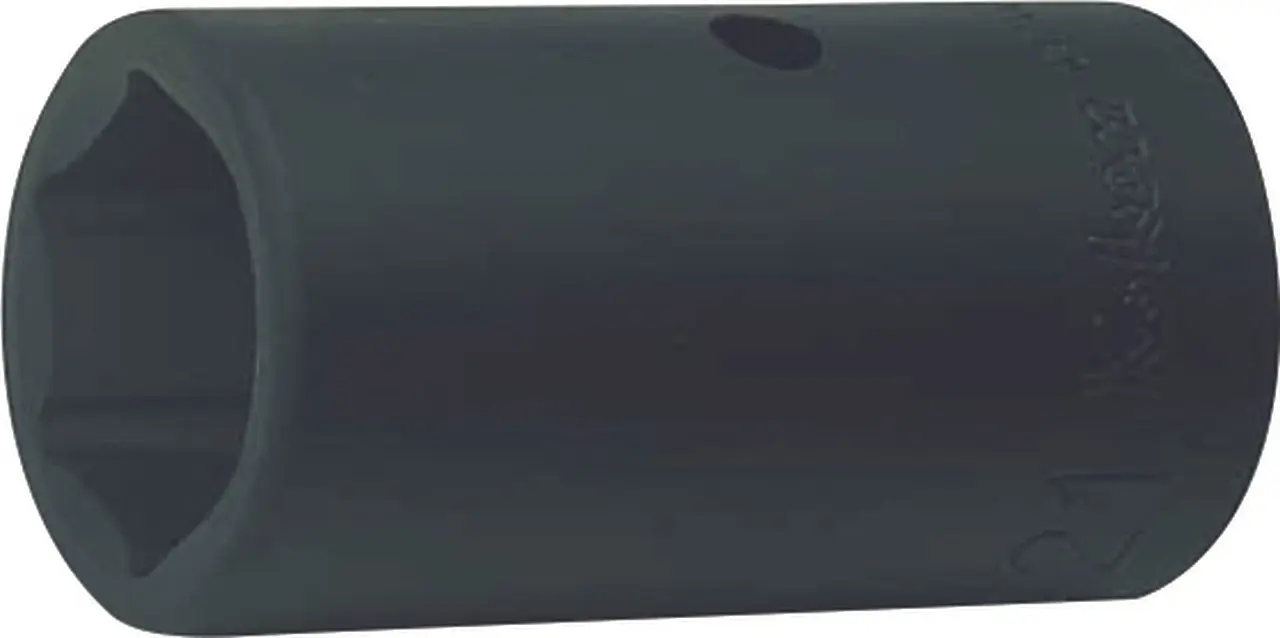 1/2 Sq. Dr. Double Ended Socket 17 x 19mm 6 point Length 48mm