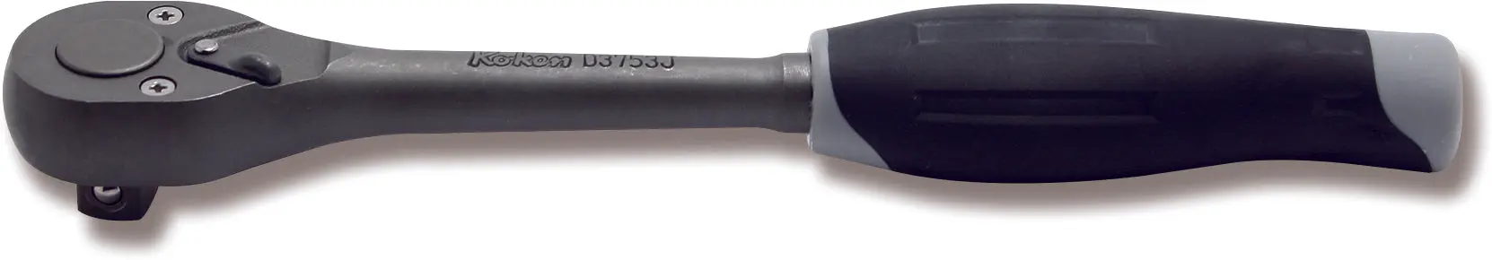 3/8 Sq. Dr. Ratchet Handle 24 teeth 200mm Plastic Handle