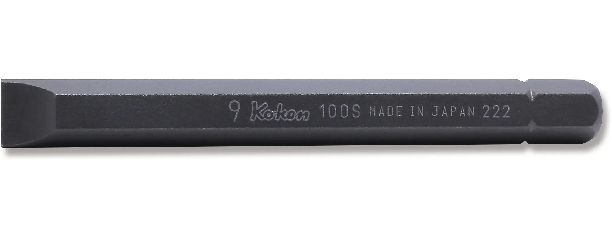 5/16 Hex Dr. Bit Slotted 1.6 x 10 Length 80mm