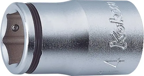 1/2 Sq. Dr. Nut Grip Metric Chrome Socket in 14mm