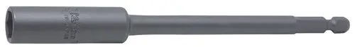 1/4 Hex Dr. Nut Setter 13mm 6 point Length 75mm Slide Magnet