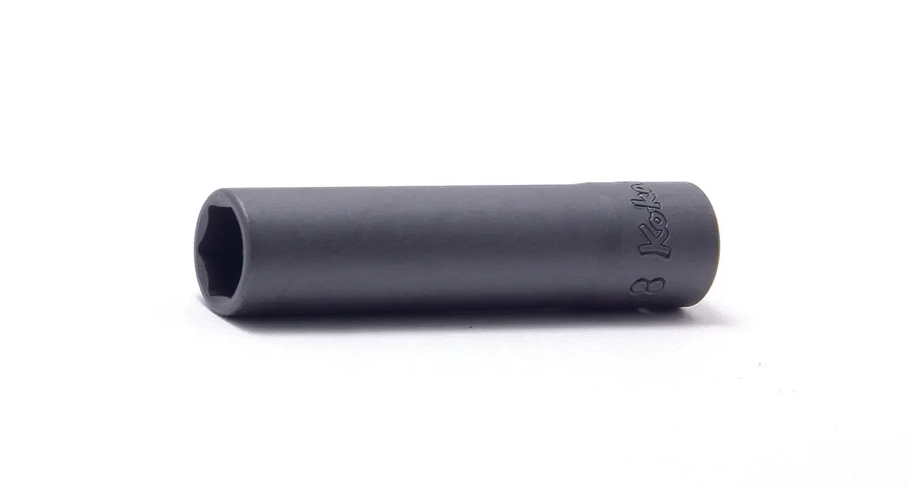1/4 Sq. Dr. Socket 5/16 6 point Length 50mm