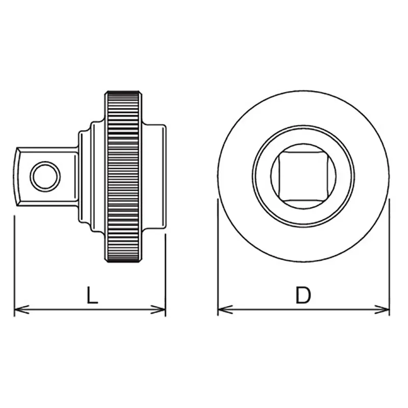 1/2 Sq. Dr. Quick Spinner 1/2 Square Length 34.5mm - Image 2