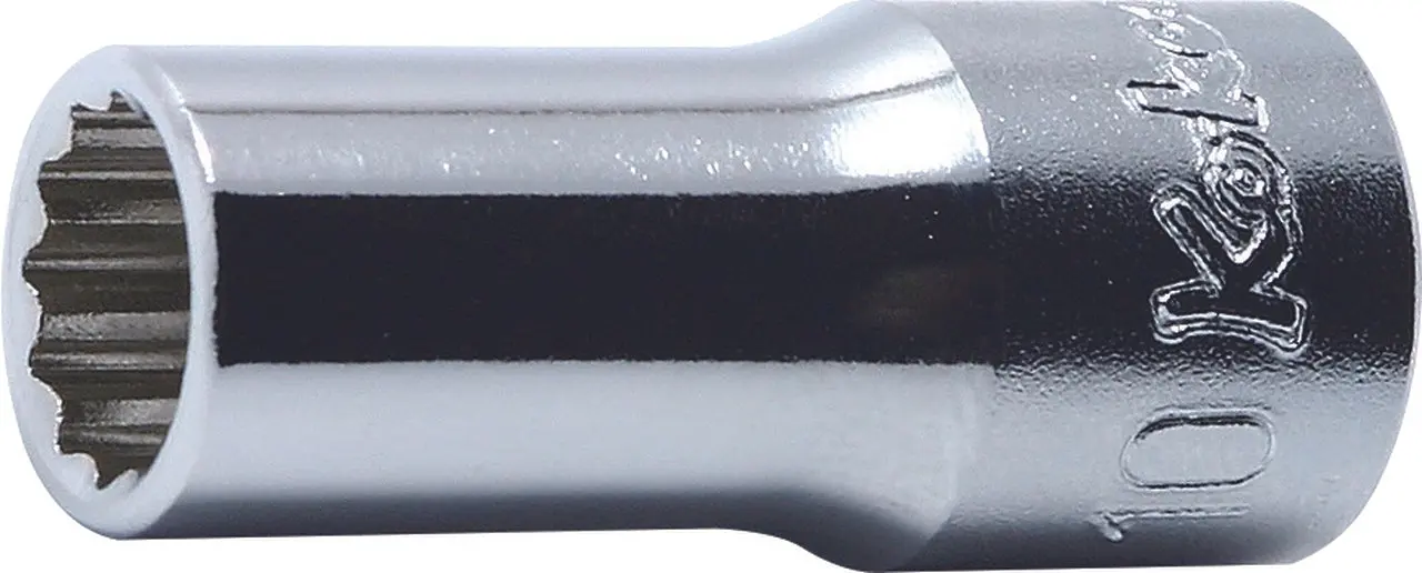 3/8 Sq. Dr. Socket 1/4 12 point Length 40mm