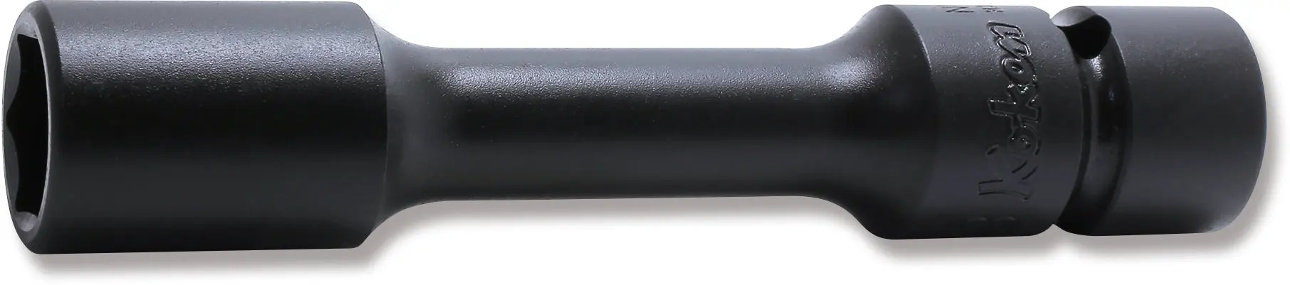 13mm 3/8 Sq. Dr. 6 point Sleeve Drive Extension Socket, 100mm Long