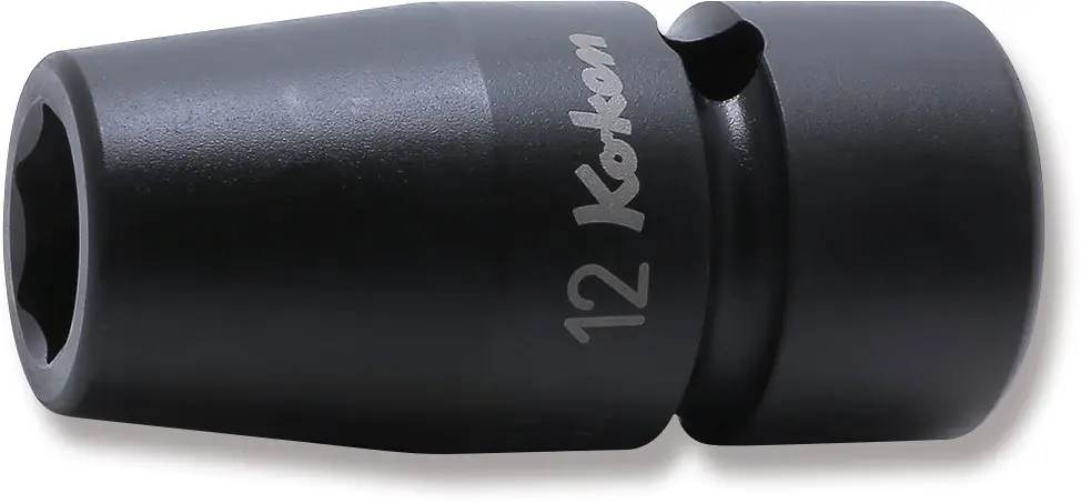 12mm 1/2 Sq. Dr. Impact 6-Point Sleeve Drive Socket