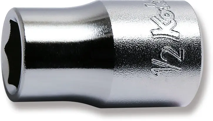 1/2 Sq. Dr. Chrome SAE 6 Point Socket 1/2"
