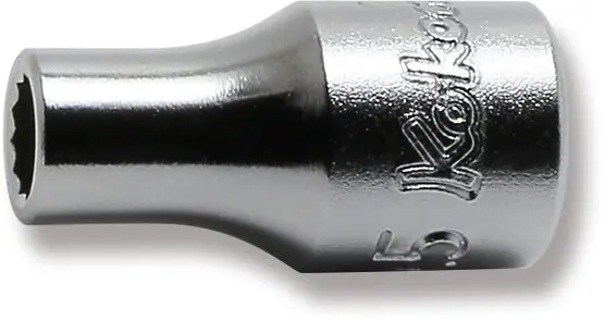 1/4 Sq. Dr. 12 Point chrome METRIC Socket  4.5mm