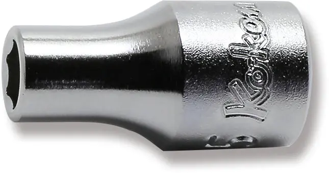 1/4 Sq. Dr. 6 point chrome Metric Socket 4.5mm