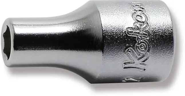 1/4 Sq. Dr. 6 point chrome SAE Socket 5/32