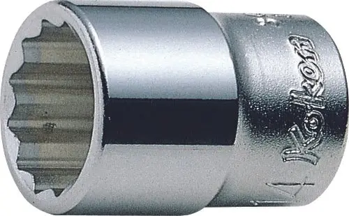 3/8 Sq. Dr. Socket 16mm 12 point Length 28mm