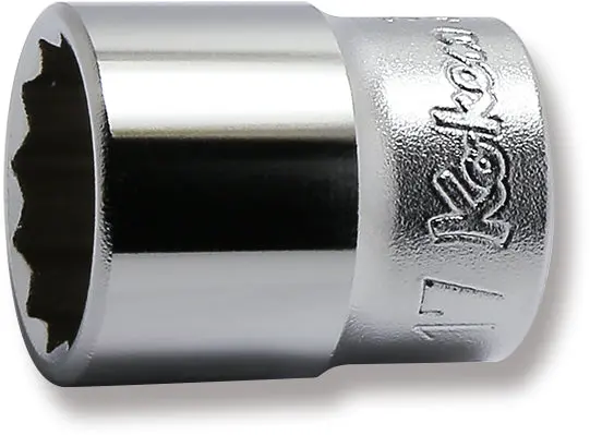 3/8 Sq. Dr. Socket 17mm 12 point Length 29mm