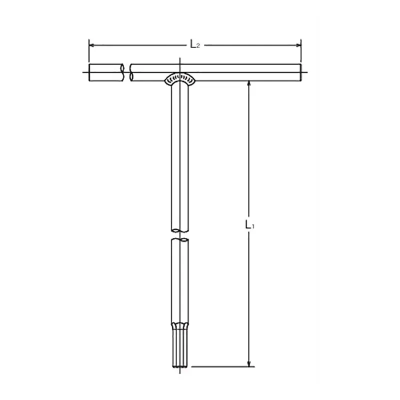 T Handle TORX® T27 - Length 250 x 180mm - Image 2