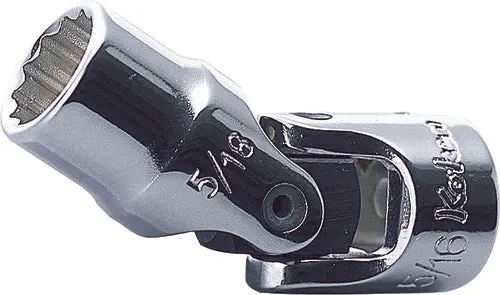 1/4 Sq. Dr. Universal Socket 3/8 12 point 35.1mm Aerospace
