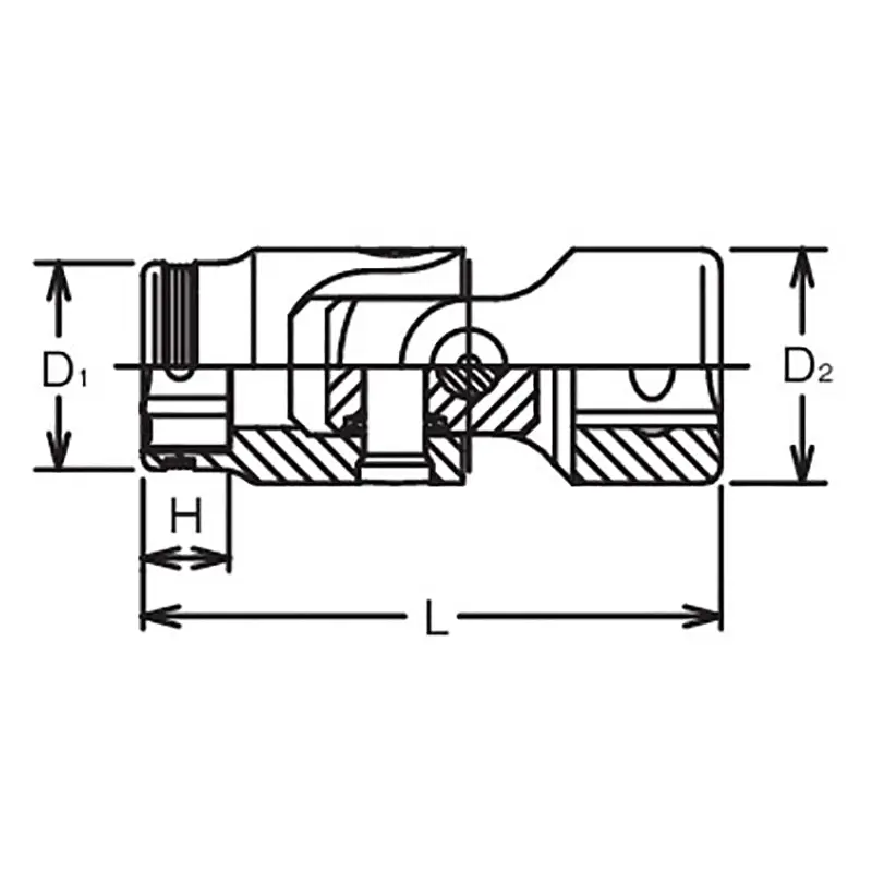 3/8 Sq. Dr. Universal NUT GRIP® Socket - 12mm - Image 2