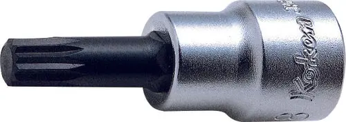 3/8 Sq. Dr. Bit Socket XZN M8 Triple Square Length 50mm