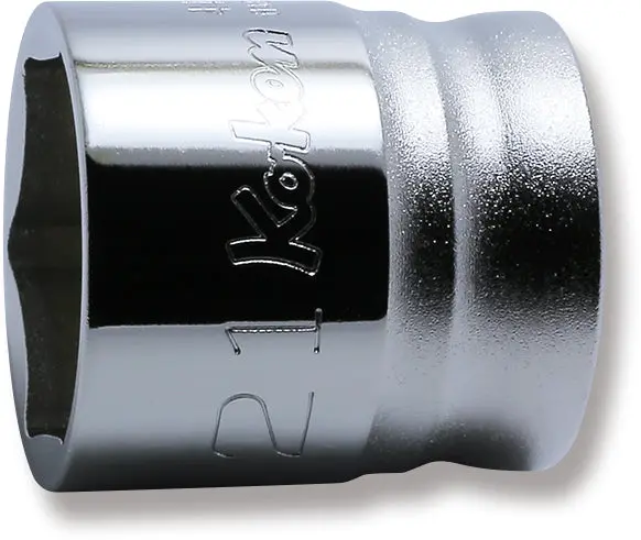 1/2 Sq. Dr. Chrome Z-Series 6 Point Metric Socket 21mm