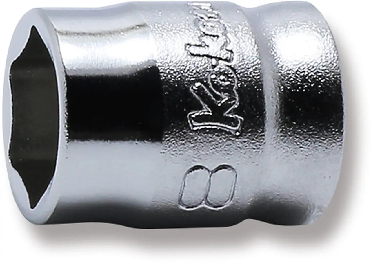 1/4 Sq. Dr. Z-Series 6 point chrome Metric Socket 8mm