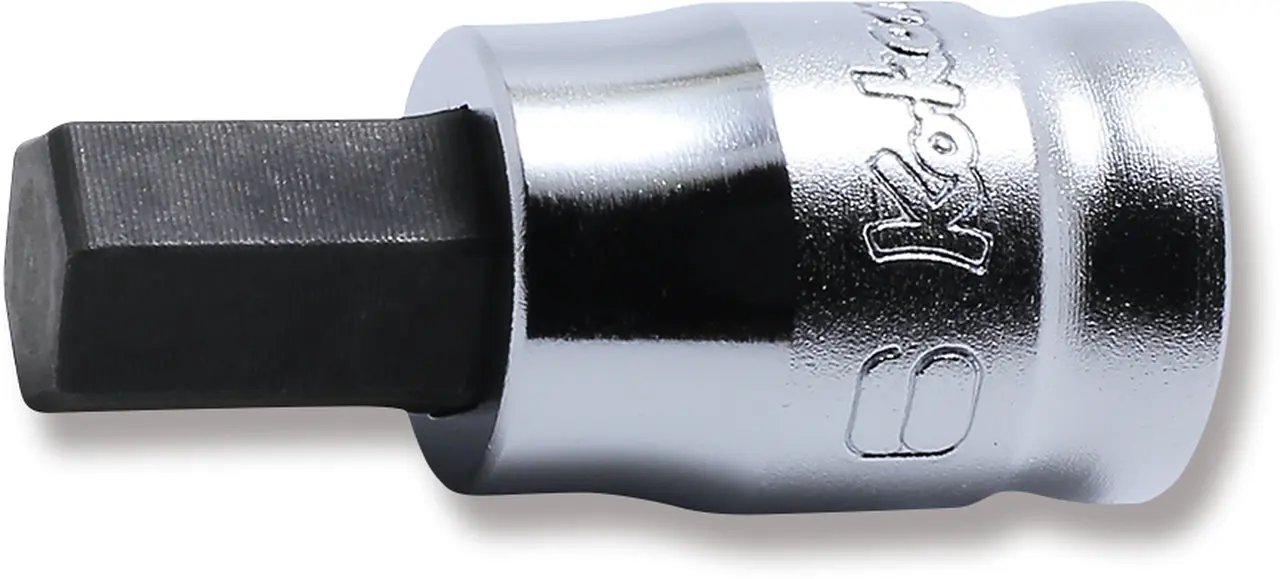 1/4 Sq. Dr. Bit Socket  6mm 6 point Length 25mm Z-series