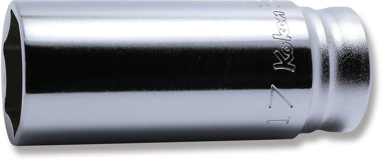 3/8 Sq. Dr. Z-series 6 point Metric Chrome Socket in 19mm